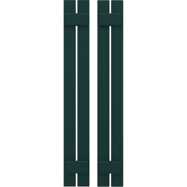 Ekena Millwork Americraft 2-Board, 2 Batten Exterior Real Wood Spaced Board-n-Batten Shutters, ARW101SB207X77FGH, PR ARW101SB207X77FGH - main